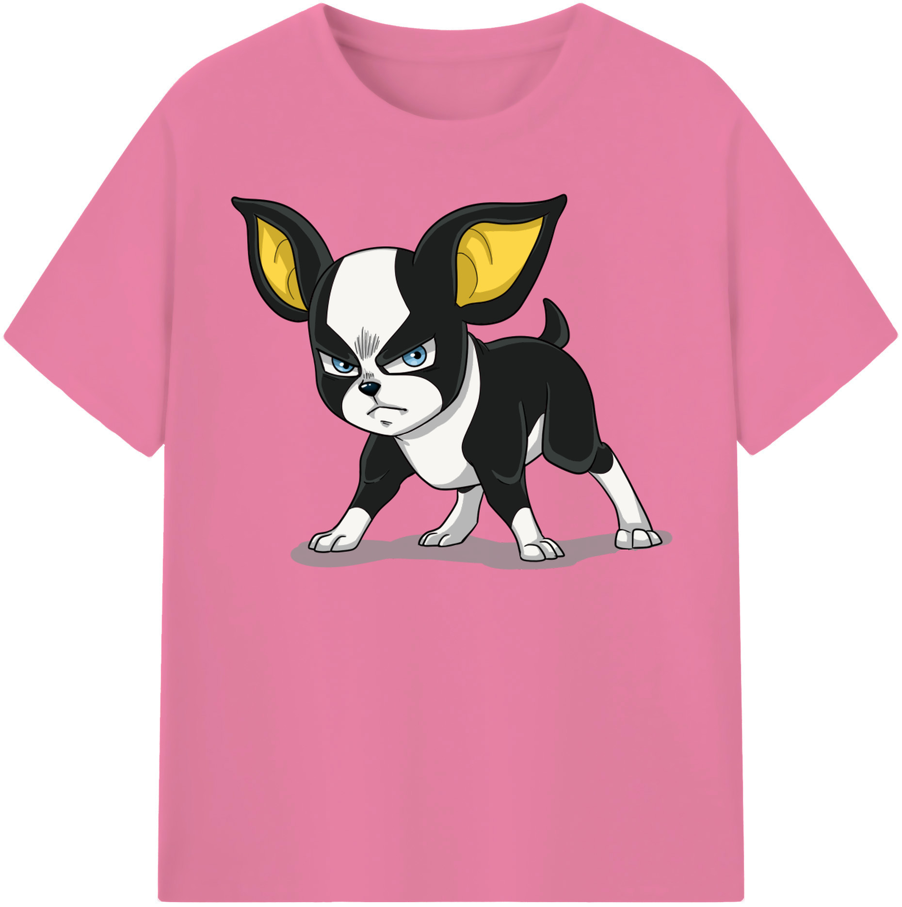 （画像用） ジョジョの奇妙な冒険 イギー JoJo's Bizarre Adventure Iggy 綿100％半袖Tシャツ（フロントプリント）